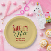 ニースいけなホリデー ペーパープレート (パーティー)