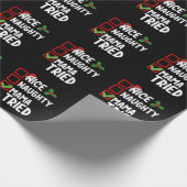 ニースいけなママはクリスマスを楽しんだ ラッピングペーパー (角)