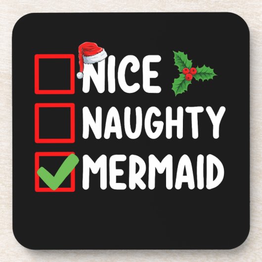 ニースいけなマーメイドクリスマスリストファミリーホリデー コースター (正面)