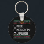 ニースいけなユダヤ人サンタ醜いクリスマスハヌカー キーホルダー<br><div class="desc">ニースいけなユダヤ人サンタ醜いクリスマスハヌカー</div>