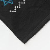 ニースいけなユダヤ醜いクリスマスセーターおもしろいH フリースブランケット (角)