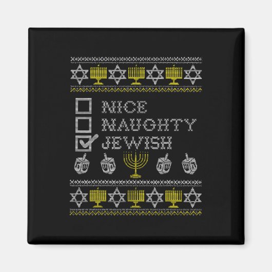 ニースいけなユダヤ マグネット (正面)