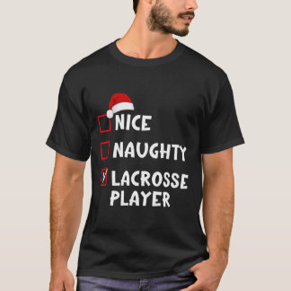 ニースいけなラクロス選手リストChristmas Santa Tシャツ