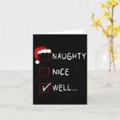 ニースいけなリストウェルおもしろいクリスマスメンズキリスト カード (黄色い花)