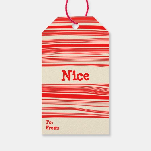 ニースいけなレッドクリームペパーミントキャンディ ギフトタグ (裏面)