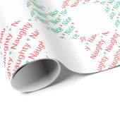 ニースいけなレッドグリーンクリスマスチェッカーボード ラッピングペーパー (ロールコーナー)