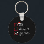 ニースいけなローンモーワーレーサーリストChristmas Santa キーホルダー<br><div class="desc">ニースいけなローンモーワーレーサーリストクリスマスサンタクロース</div>