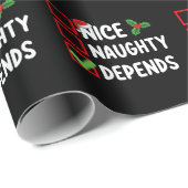 ニースいけな依存型クリスマスリスト ラッピングペーパー (ロールコーナー)