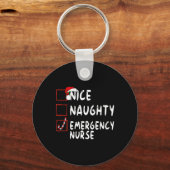 ニースいけな緊急ナースクリスマスリストEr キーホルダー (正面)