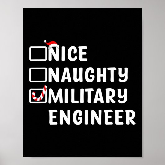ニースいけな軍隊エンジおもしろいニアクリスマスエン ポスター (正面)