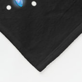 ニースいけな離れの未管理のクリスマス・リスト フリースブランケット (角)