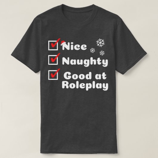 ニースいけな・グッド・アット・ロレプレイ Tシャツ (デザイン正面)