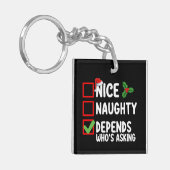 ニースいけな・ディペンダー頼ズ・ザ・クリスマス キーホルダー (正面左)