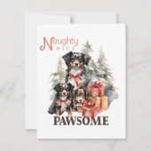 ニースいけな、ポーソームのフラットクリスマスカード シーズンカード (正面)