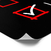 ニースいけな – 説明できる ポスター (角)