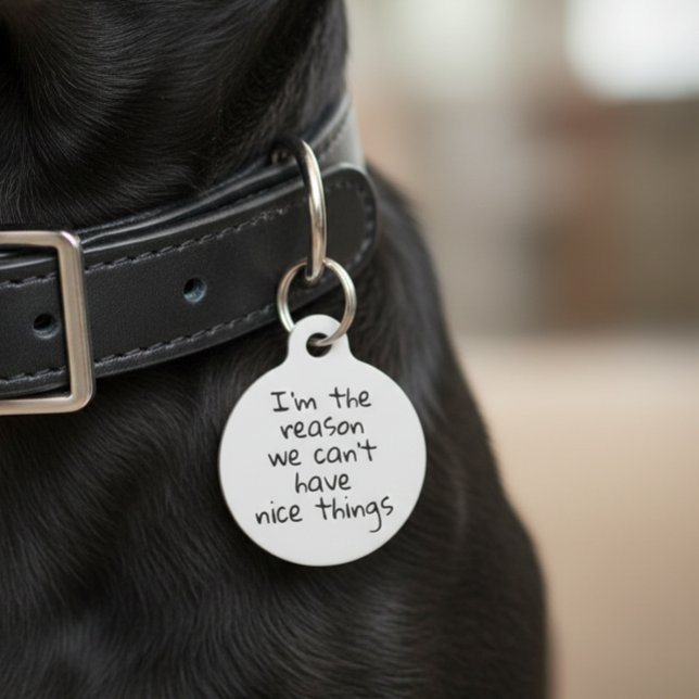 ニースが飼えない理由ドッグキャットペットID ペット　ネームタグ (クリエイターアップロード済み)