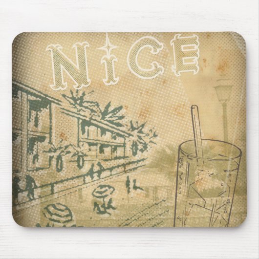 ニースでそうニース マウスパッド (正面)