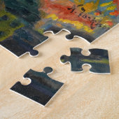 ニースで花火 | Nikolai Tarkhov ジグソーパズル (側面)