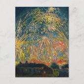 ニースで花火 | Nikolai Tarkhov ポストカード (正面)