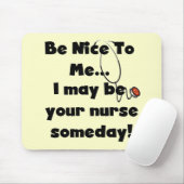 ニースのナースのTシャツおよびギフトがあって下さい マウスパッド (マウス)