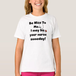ニースのナースのTシャツおよびギフトがあって下さい Tシャツ
