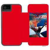 ニースのフランスポスターの会合のDの航空 INCIPIO iPhoneウォレットケース (フォリオオープン)