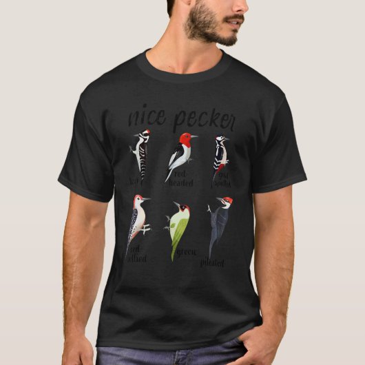 ニースのペッカーズウッドペッカー Tシャツ (正面)