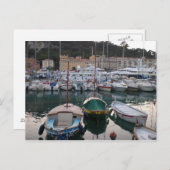 ニースのボート ポストカード (正面/裏面)