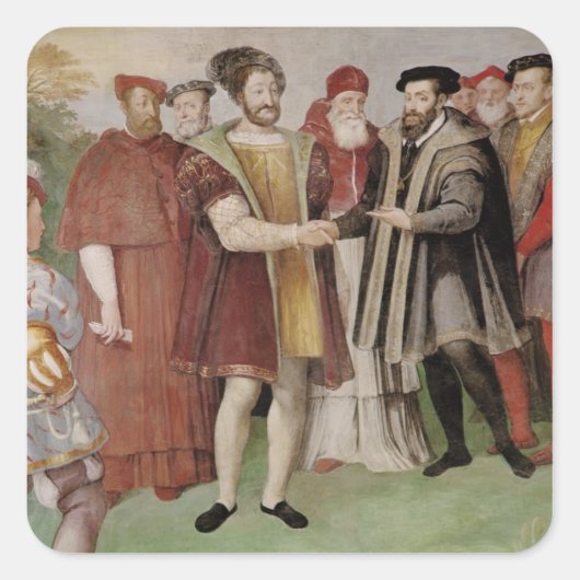 ニースの休戦 スクエアシール (正面)