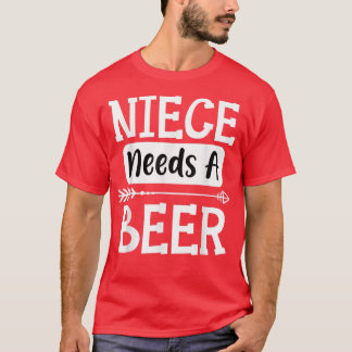 ニースはビールを飲む家族が必要カッコいいだ Tシャツ