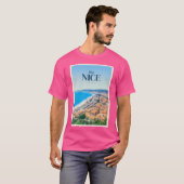 ニースを訪れる Tシャツ (正面フル)