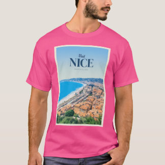 ニースを訪れる Tシャツ