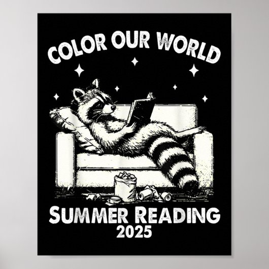 ニースアライグマ本の愛読者の夏の2025 ポスター (正面)