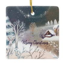 ニースウィンターホームイラストレーションクリスマスホリデー