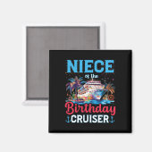 ニースオブザ誕生日クルーズクおもしろいルーズアザ マグネット (正面/裏面)