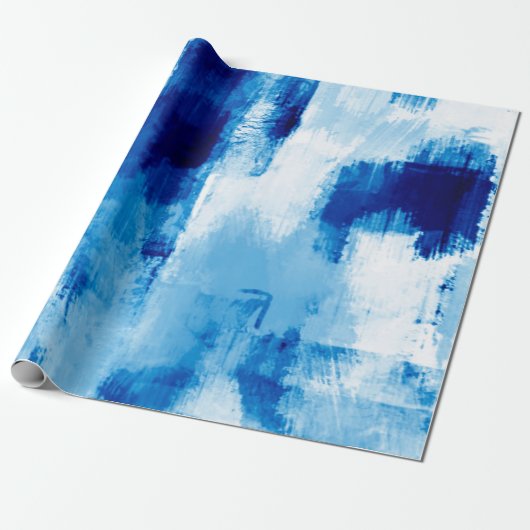 ニースカラフルカラー光沢美し絵を描いサーフ ラッピングペーパー (アンロールド)