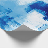 ニースカラフルカラー光沢美し絵を描いサーフ ラッピングペーパー (角)