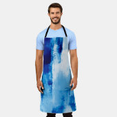 ニースカラフルカラー光沢美し色彩の鮮やかいサーフ エプロン (着用した状態)