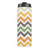 ニースカラフルジグザグ模様 タンブラー (正面)