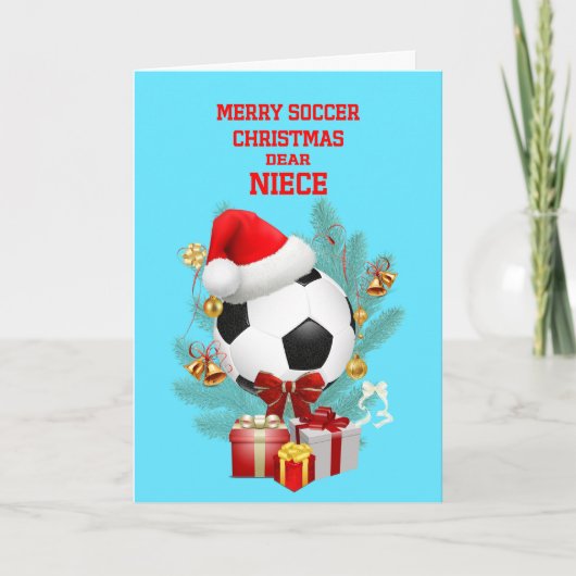 ニースクリスマスサッカー シーズンカード (正面)