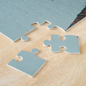 ニースコートダジュールイラストレーションフランス ジグソーパズル (側面)