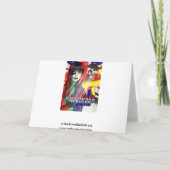 ニースゴシッククリスマスカード、H.I.P.とトナカイ シーズンカード (裏面)