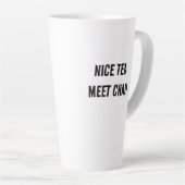 ニースティーミートチャイ カフェラテマグ (右アングル)