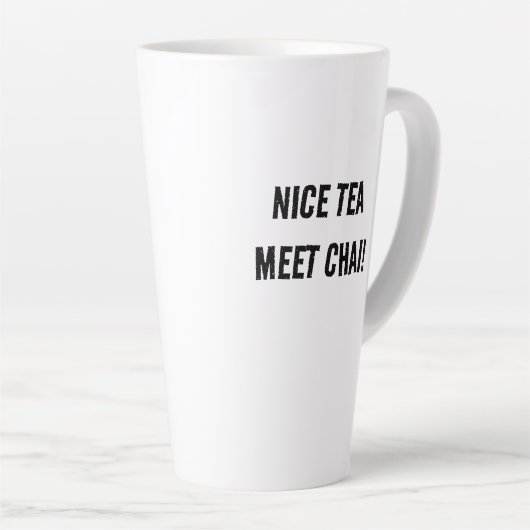 ニースティーミートチャイ カフェラテマグ (右アングル)