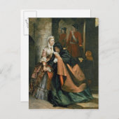 ニースデール卿、塔から脱出 ポストカード (正面/裏面)