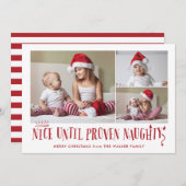 ニーストゥレザベッいけなトホリデーおもしろいカード シーズンカード (正面/裏面)