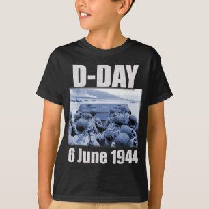 ニースノルマンディ着陸の侵略D日 Tシャツ