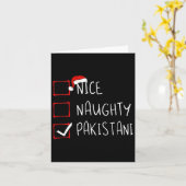 ニースパキいけなスタンクリスマスパキスタン伝統 カード (黄色い花)