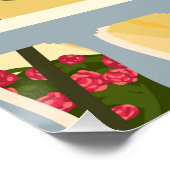 ニースフランスのリビエラ海岸のポスターヴィンテージ ポスター (コーナー)