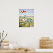 ニースフランスの美しい景色 ポスター (キッチン)